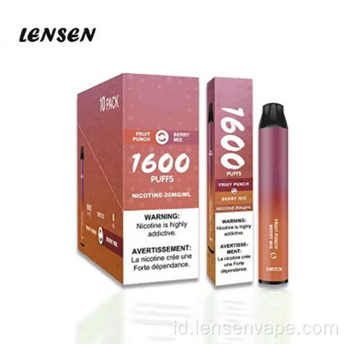 Desain Terbaru 960mAh Kapasitas Baterai Penyemprot sekali pakai